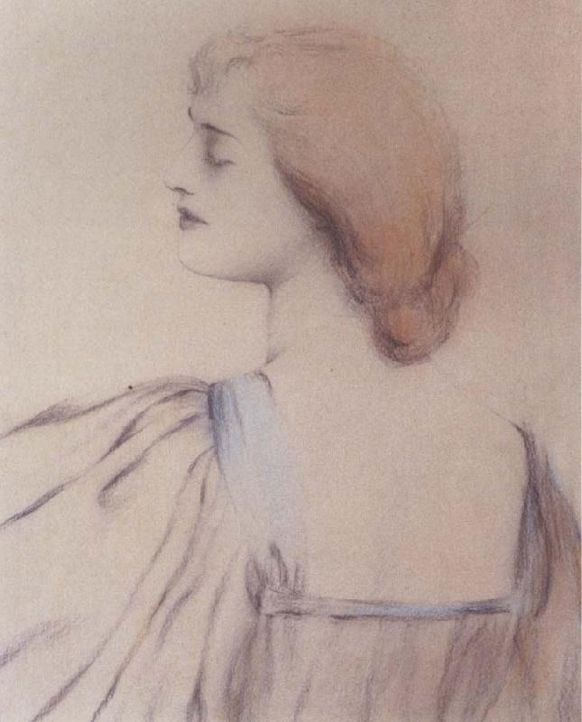 Fernand Khnopff A Shoulder